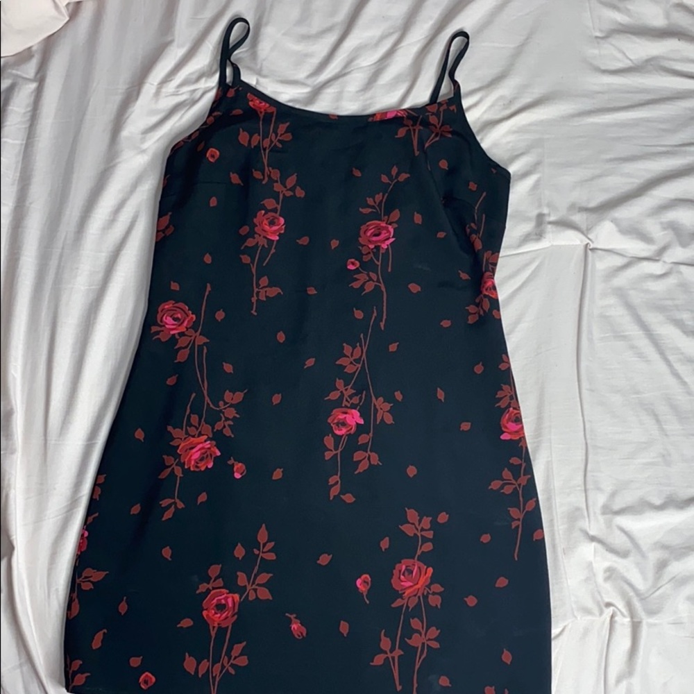 Floral body con dress